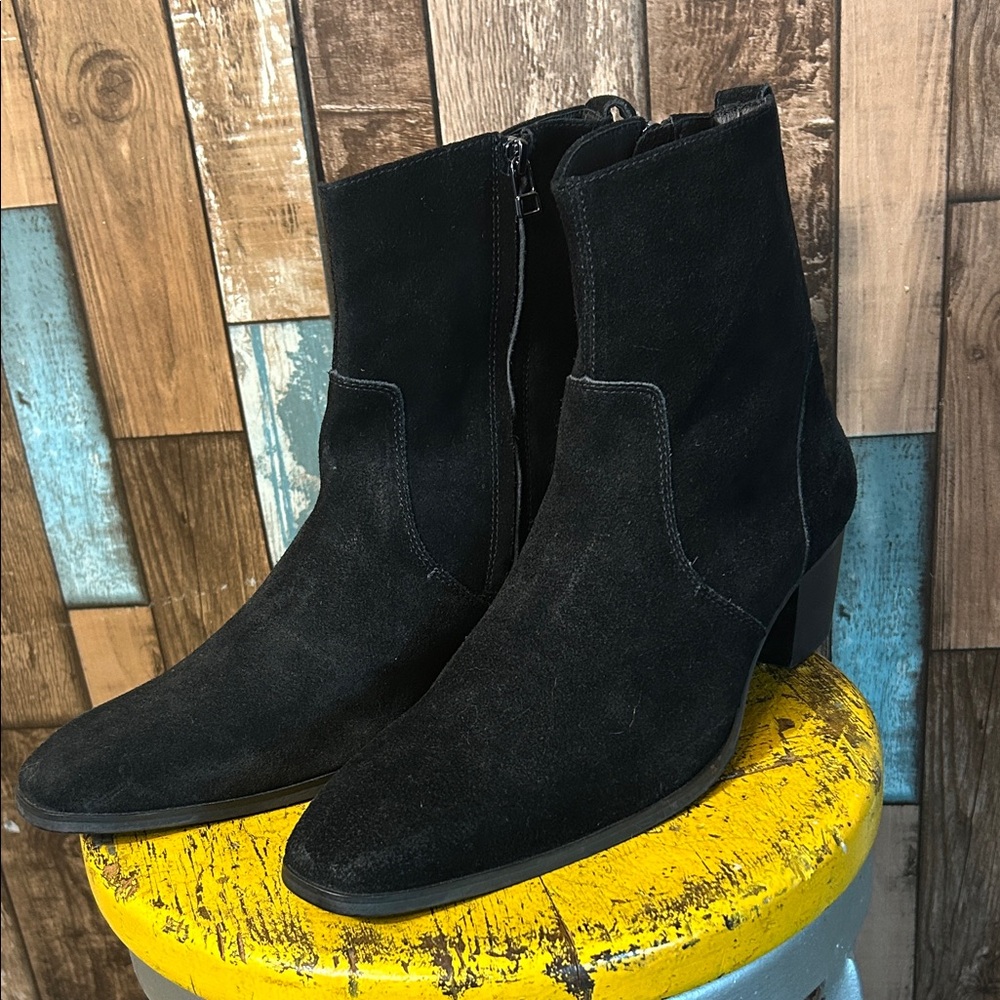 Osstone 10 Black leather  women’s Boots